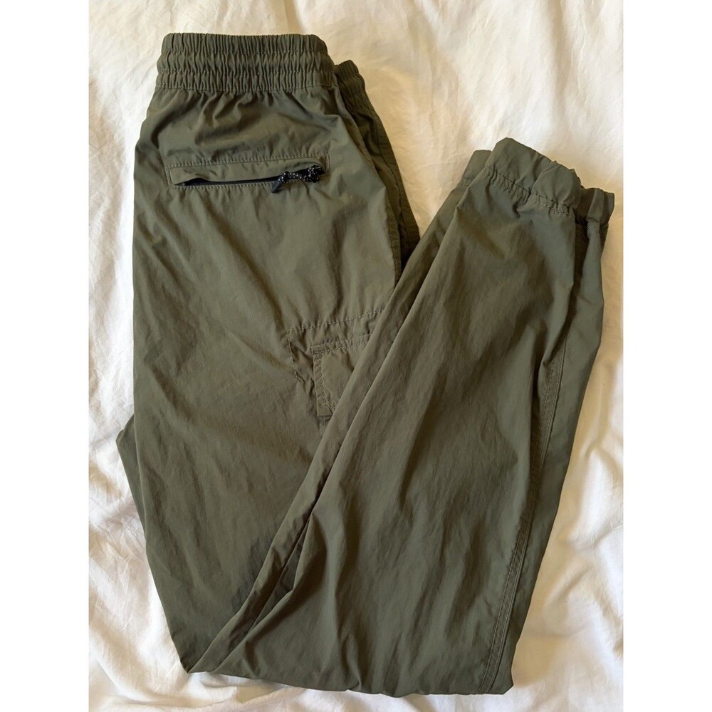 Aeropostale Jogger Active Nylon Olive Green Cargo Pants Mens Size XS